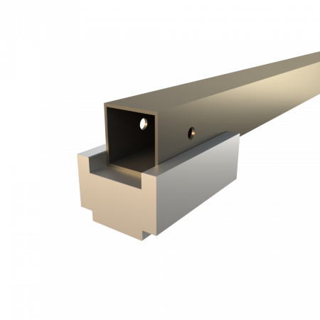 lower clamping jaw square tubes